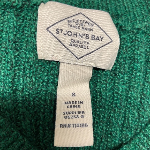 NWT St. JOHN'S Bay Woman's crew neck long sleeve pullover sweater - Picture 11 of 12